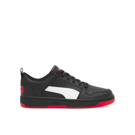 Puma Sneakersy REBOUND LAYUP LO SL JR 37049013 Czarny ze sklepu MODIVO w kategorii Buty sportowe dziecięce - zdjęcie 182710160