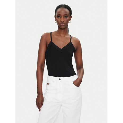 Morgan Top 192-BARBA.N Czarny Slim Fit ze sklepu MODIVO w kategorii Bluzki damskie - zdjęcie 182710224