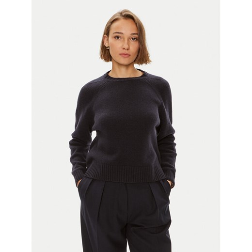 Weekend Max Mara Sweter Gabbia 2425366162 Granatowy Regular Fit ze sklepu MODIVO w kategorii Swetry damskie - zdjęcie 182710231
