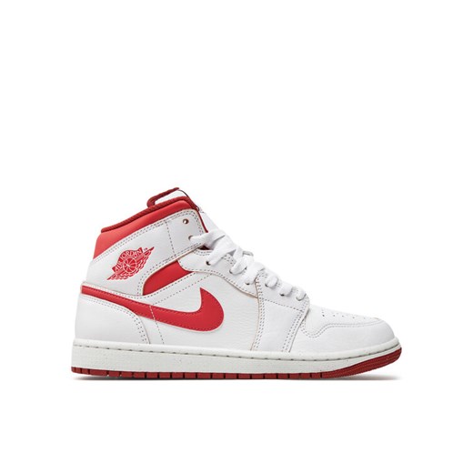 Nike Sneakersy Air Jordan 1 Mid Se FJ3458 160 Biały ze sklepu MODIVO w kategorii Buty sportowe męskie - zdjęcie 182710242