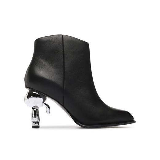KARL LAGERFELD Botki KL39035 Czarny ze sklepu MODIVO w kategorii Botki - zdjęcie 182710393