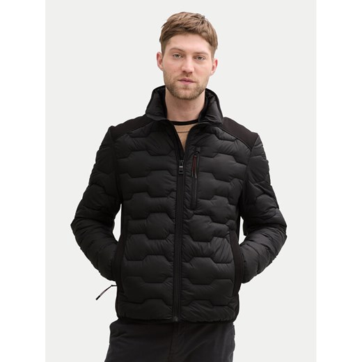 Tom Tailor Kurtka przejściowa 1044089 Czarny Regular Fit ze sklepu MODIVO w kategorii Kurtki męskie - zdjęcie 182710441