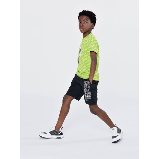 Karl Lagerfeld Kids Szorty kąpielowe Z20098 D Czarny Regular Fit ze sklepu MODIVO w kategorii Kąpielówki chłopięce - zdjęcie 182710482