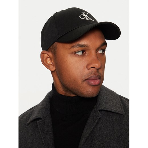 Calvin Klein Czapka z daszkiem Monogram Embro K50K512147 Szary ze sklepu MODIVO w kategorii Czapki z daszkiem męskie - zdjęcie 182710613