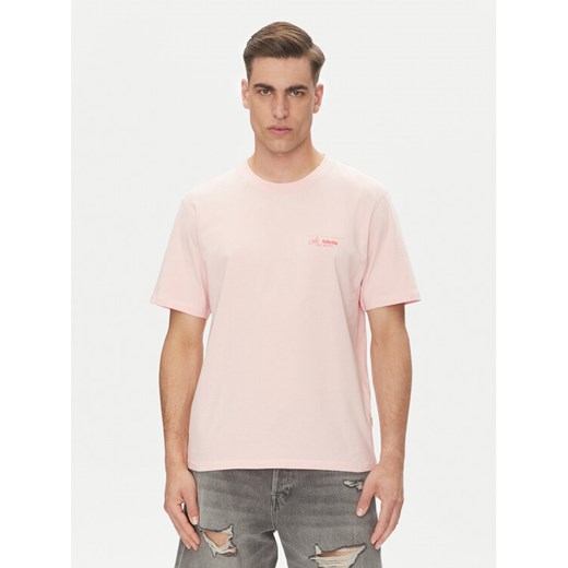 Jack&Jones T-Shirt Almeria 12276785 Różowy Relaxed Fit ze sklepu MODIVO w kategorii T-shirty męskie - zdjęcie 182710731