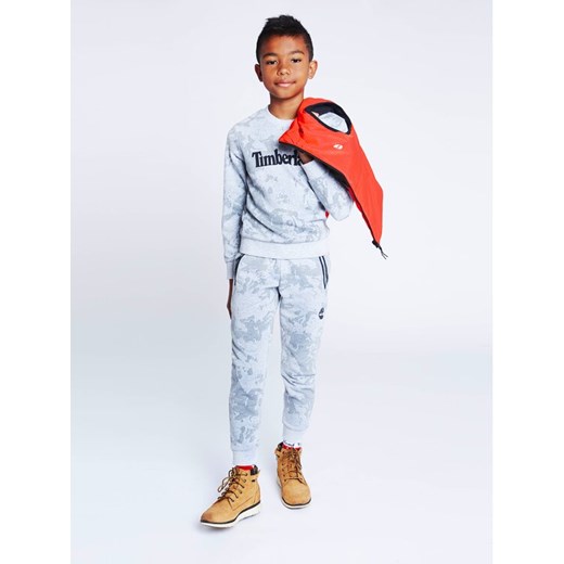 Timberland Bluza T25U10 D Szary Regular Fit ze sklepu MODIVO w kategorii Bluzy chłopięce - zdjęcie 182710802