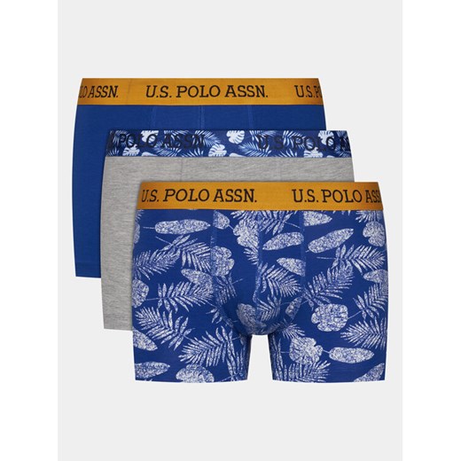 U.S. Polo Assn. Komplet 3 par bokserek 80433 Kolorowy S MODIVO
