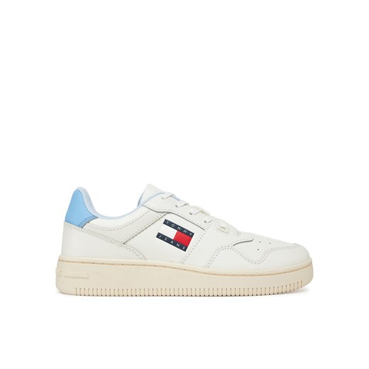 Tommy Jeans Sneakersy Tjw Retro Basket Ess EN0EN02505 Błękitny ze sklepu MODIVO w kategorii Buty sportowe damskie - zdjęcie 182710850