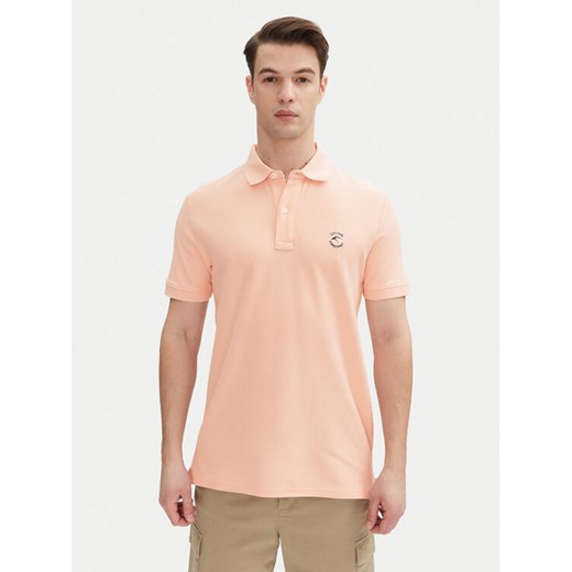 INDICODE Polo Wadim 40-913 Różowy Regular Fit ze sklepu MODIVO w kategorii T-shirty męskie - zdjęcie 182710890
