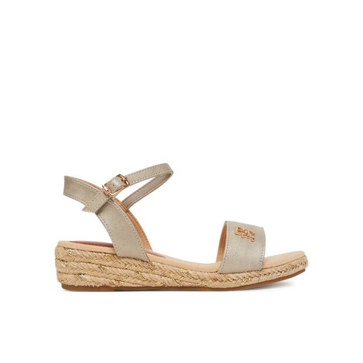 Tommy Hilfiger Espadryle T3A7-33803-1833514 S Beżowy ze sklepu MODIVO w kategorii Espadryle damskie - zdjęcie 182710953