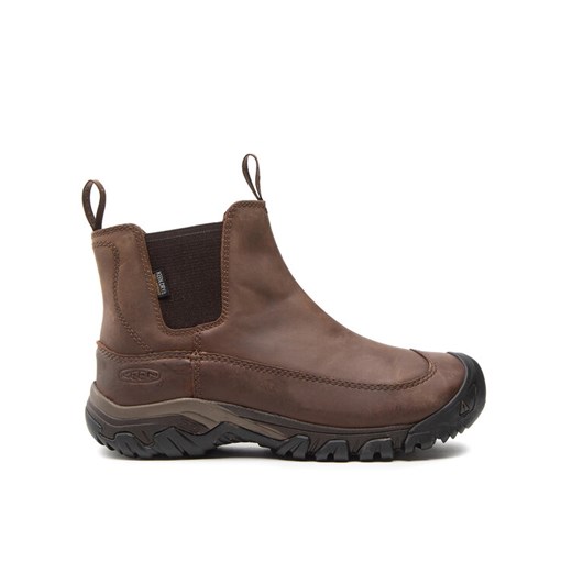 Keen Sztyblety Anchorage Boot III Wp 1017790 Brązowy ze sklepu MODIVO w kategorii Buty zimowe męskie - zdjęcie 182710963