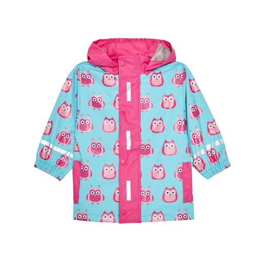 Playshoes Kurtka przeciwdeszczowa 408599 M Błękitny Regular Fit ze sklepu MODIVO w kategorii Kombinezony i kurtki - zdjęcie 182710991