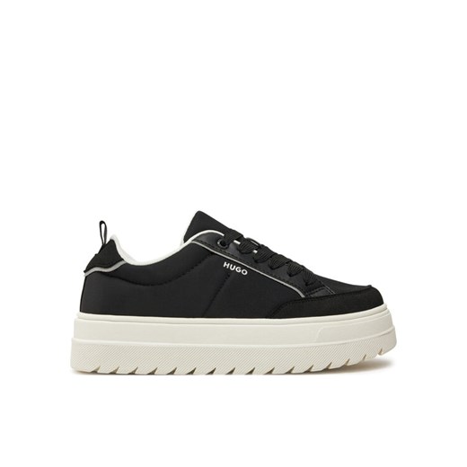 HUGO Sneakersy Lyssa 50536343 Czarny ze sklepu MODIVO w kategorii Buty sportowe damskie - zdjęcie 182711063