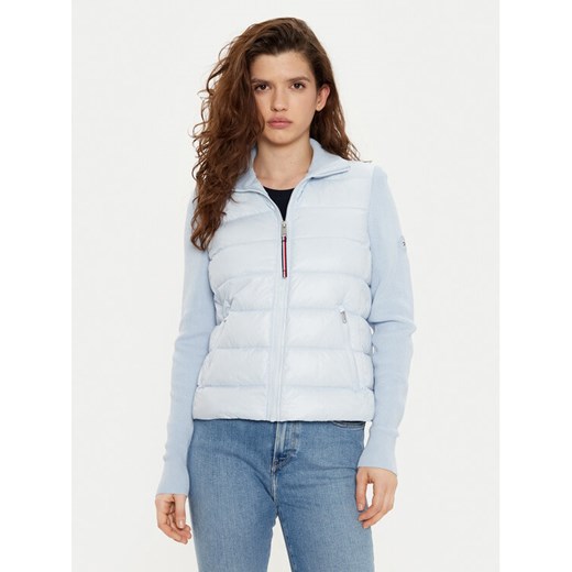 Tommy Hilfiger Kurtka puchowa WW0WW43771 Błękitny Regular Fit ze sklepu MODIVO w kategorii Kurtki damskie - zdjęcie 182711072