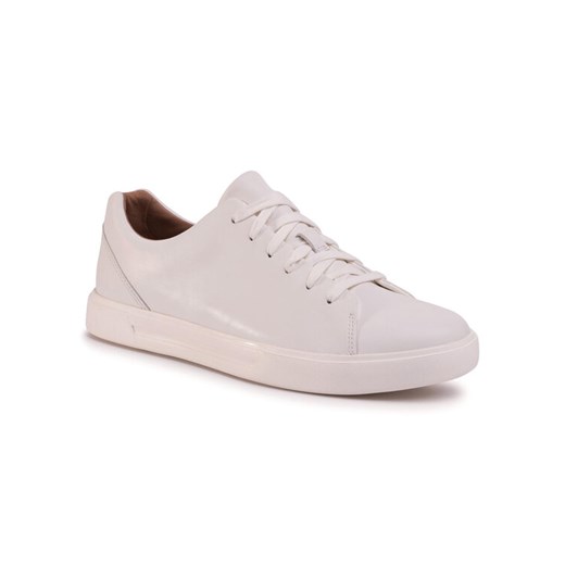 Clarks Sneakersy Un Costa Lace 261401647 Biały ze sklepu MODIVO w kategorii Trampki męskie - zdjęcie 182711091