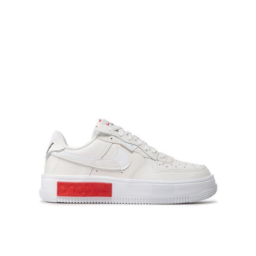 Nike Sneakersy Air Force 1 Fontanka DH1290 001 Beżowy ze sklepu MODIVO w kategorii Buty sportowe damskie - zdjęcie 182711093