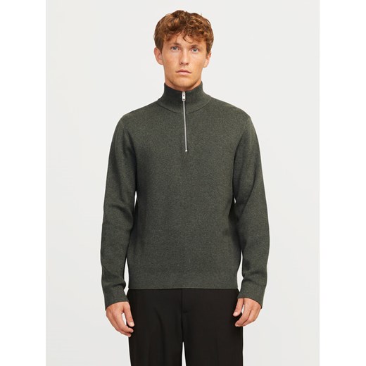 Jack&Jones Sweter Milano 12259664 Écru Relaxed Fit ze sklepu MODIVO w kategorii Swetry męskie - zdjęcie 182711114