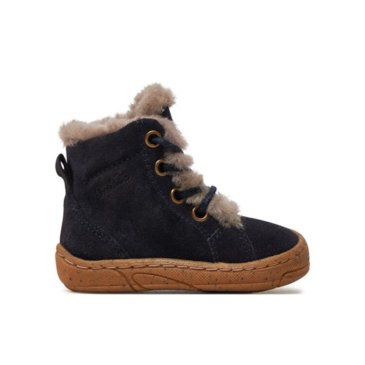Froddo Trzewiki Minni Suede Laces G2110140-4 M Niebieski ze sklepu MODIVO w kategorii Buty zimowe dziecięce - zdjęcie 182711142
