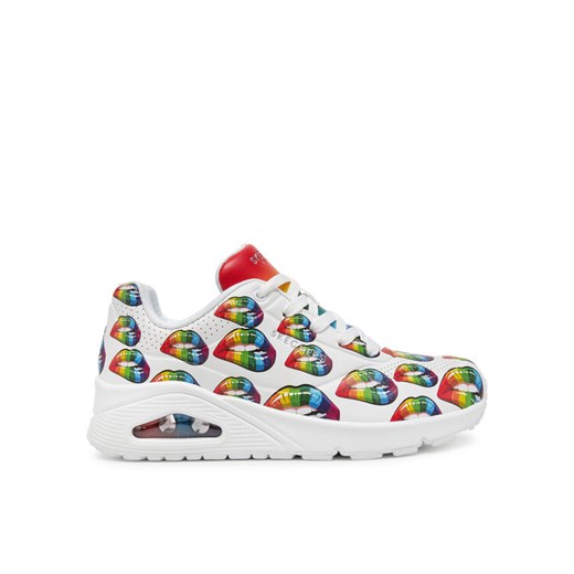 Skechers Sneakersy 177084/WMLT Biały ze sklepu MODIVO w kategorii Buty sportowe damskie - zdjęcie 182711144