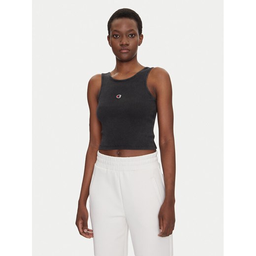 Champion Top 118007 Czarny Regular Fit ze sklepu MODIVO w kategorii Bluzki damskie - zdjęcie 182711182