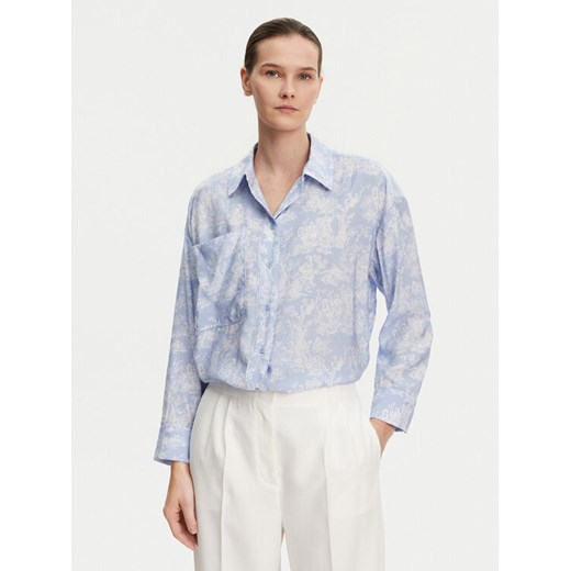 Munthe Koszula Filius 251102525120 Niebieski Loose Fit ze sklepu MODIVO w kategorii Koszule damskie - zdjęcie 182711253