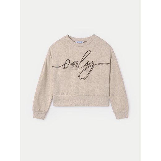 Mayoral Bluza 7467 Beżowy Relaxed Fit ze sklepu MODIVO w kategorii Bluzy chłopięce - zdjęcie 182711280
