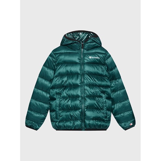 Champion Kurtka przejściowa 306197 Zielony Regular Fit ze sklepu MODIVO w kategorii Kurtki chłopięce - zdjęcie 182711293