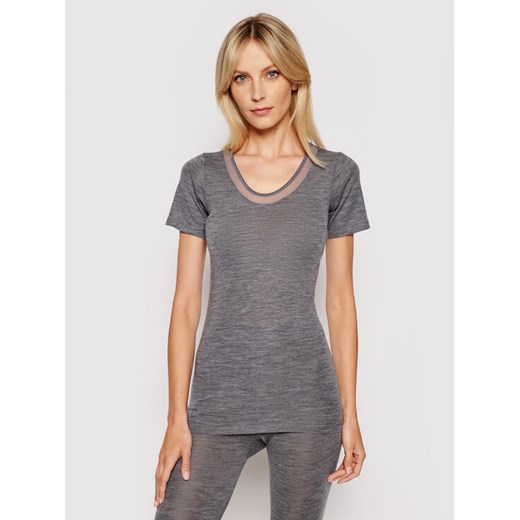 Femilet by Chantelle T-Shirt Juliana FN1583 Szary Regular Fit ze sklepu MODIVO w kategorii Bluzki damskie - zdjęcie 182711304
