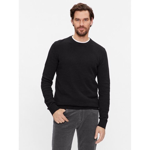 s.Oliver Sweter 2134612 Czarny Regular Fit ze sklepu MODIVO w kategorii Swetry męskie - zdjęcie 182711331