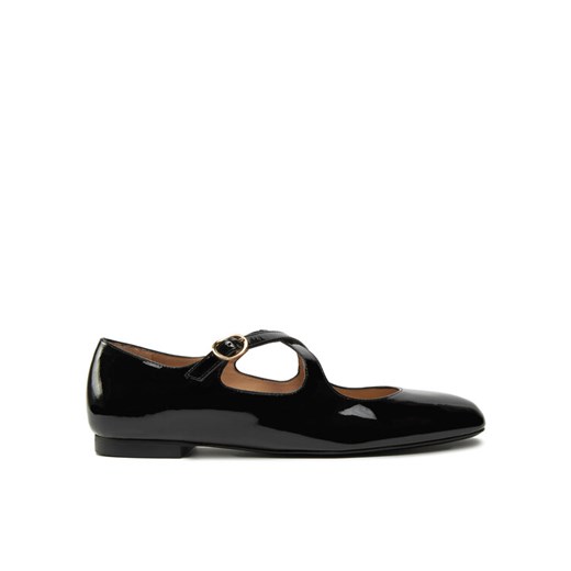 Stuart Weitzman Baleriny Clem Flat SK070 Czarny ze sklepu MODIVO w kategorii Balerinki - zdjęcie 182711512