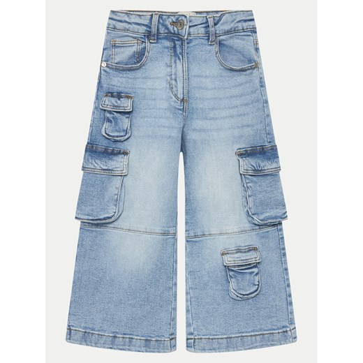 Original Marines Jeansy DEA3535F Niebieski Wide Leg ze sklepu MODIVO w kategorii Spodnie dziewczęce - zdjęcie 182711524
