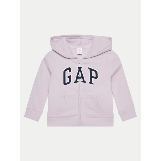 Gap Bluza 794010-02 Fioletowy Regular Fit ze sklepu MODIVO w kategorii Bluzy dziewczęce - zdjęcie 182711533