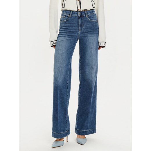 Liu Jo Jeansy UF4068 DS615 Granatowy Flare Fit ze sklepu MODIVO w kategorii Jeansy damskie - zdjęcie 182711574