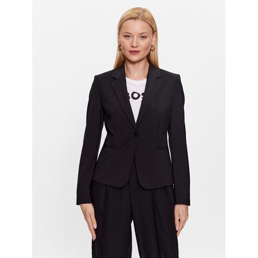 Boss Marynarka 50490020 Czarny Slim Fit ze sklepu MODIVO w kategorii Marynarki damskie - zdjęcie 182711674
