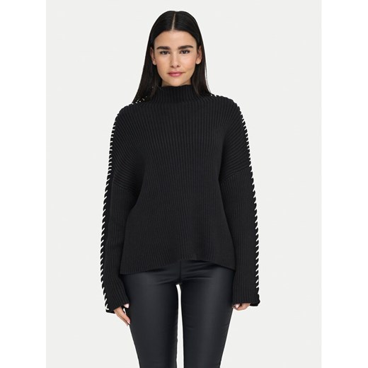 ONLY Golf Queenie 15330680 Czarny Loose Fit ze sklepu MODIVO w kategorii Swetry damskie - zdjęcie 182711723