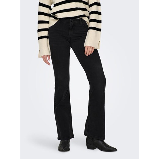 JDY Jeansy Blume 15306030 Czarny Straight Fit ze sklepu MODIVO w kategorii Jeansy damskie - zdjęcie 182711772