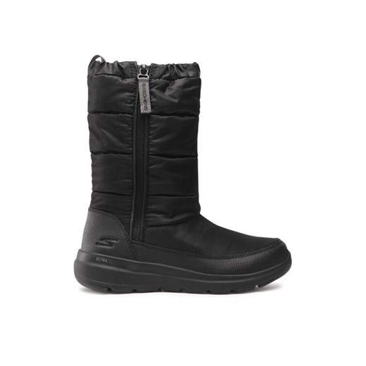 Skechers Śniegowce Glacial Ultra 144171/BBK Czarny ze sklepu MODIVO w kategorii Śniegowce damskie - zdjęcie 182711782