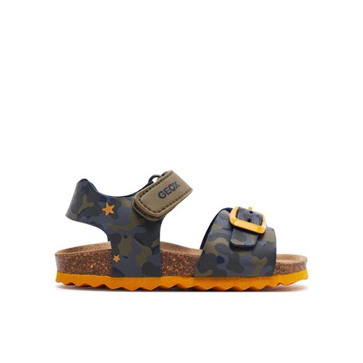 Geox Sandały B Sandal Chalki Boy B922QA 00454 C3375 M Zielony ze sklepu MODIVO w kategorii Sandały dziecięce - zdjęcie 182711812