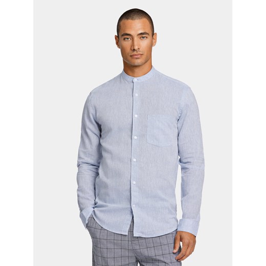 Lindbergh Koszula 30-203344A Błękitny Slim Fit ze sklepu MODIVO w kategorii Koszule męskie - zdjęcie 182711850