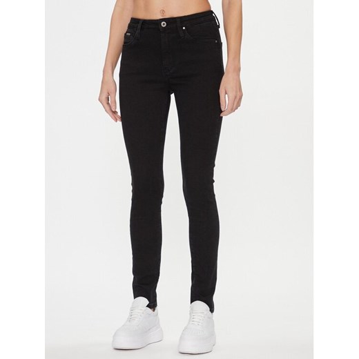 Pepe Jeans Jeansy PL204584XG6 Czarny Skinny Fit ze sklepu MODIVO w kategorii Jeansy damskie - zdjęcie 182711863