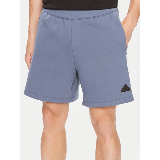 adidas Szorty sportowe Z.N.E. Premium IR5220 Niebieski Loose Fit ze sklepu MODIVO w kategorii Spodenki męskie - zdjęcie 182711971