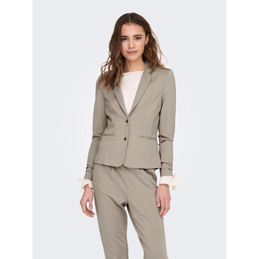 ONLY Marynarka 15153144 Szary Regular Fit ze sklepu MODIVO w kategorii Marynarki damskie - zdjęcie 182712034