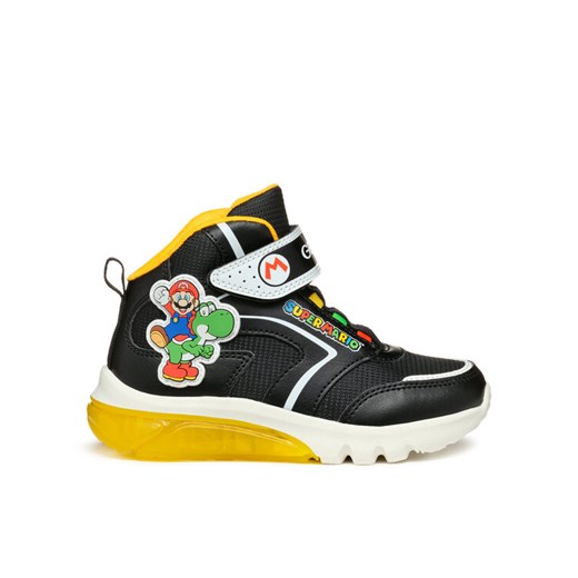 Geox Sneakersy J Ciberdron Boy J46LBJ 054FU C0054 M Czarny ze sklepu MODIVO w kategorii Buty sportowe dziecięce - zdjęcie 182712043