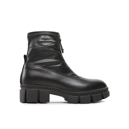 KARL LAGERFELD Botki KL43260 Czarny ze sklepu MODIVO w kategorii Workery damskie - zdjęcie 182712044