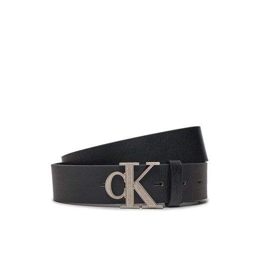 Calvin Klein Pasek Męski Monogram Hardware 35Mm K50K510063 Czarny ze sklepu MODIVO w kategorii Paski męskie - zdjęcie 182712061