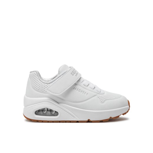 Skechers Sneakersy Air Blitz 403673L/WHT Biały ze sklepu MODIVO w kategorii Buty sportowe dziecięce - zdjęcie 182712071