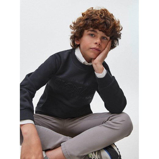 Mayoral Bluza 7.428 Szary Regular Fit ze sklepu MODIVO w kategorii Bluzy chłopięce - zdjęcie 182712122