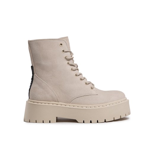 Steve Madden Trapery Skylar SM11001184-03002-846 Beżowy ze sklepu MODIVO w kategorii Workery damskie - zdjęcie 182712160