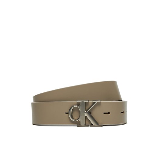 Calvin Klein Jeans Pasek Damski Mono Pl Rev Lthr Belt K60K612288 Brązowy ze sklepu MODIVO w kategorii Paski damskie - zdjęcie 182712194