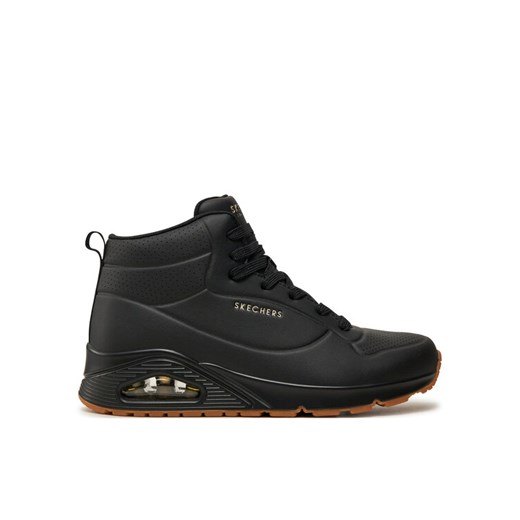 Skechers Sneakersy UNO HIGH 177097/BBK Czarny ze sklepu MODIVO w kategorii Buty sportowe damskie - zdjęcie 182712200